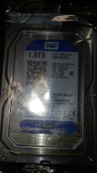 Лот: 8609692. Фото: 1. Жесткий диск 1Тб. Новый! Гарантия... Жёсткие диски (HDD)
