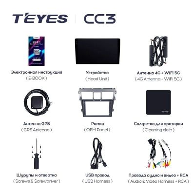Лот: 21427453. Фото: 1. Штатная магнитола Teyes CC3 6... Автомагнитолы