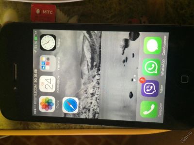 Лот: 5001526. Фото: 1. iphone 4s 16 gb (продажа\обмен... Смартфоны