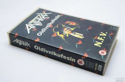 Лот: 8664446. Фото: 1. Anthrax - Oidivnikufesin vhs. Аудиозаписи