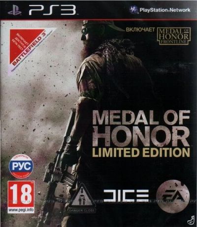 Лот: 3104685. Фото: 1. ps3 medal of honor. Игры для консолей