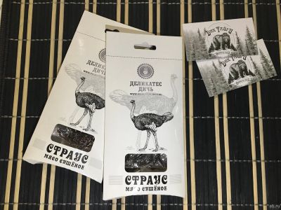 Лот: 14822272. Фото: 1. Сушеное мясо страуса малое, последняя... Мясо, птица, яйцо
