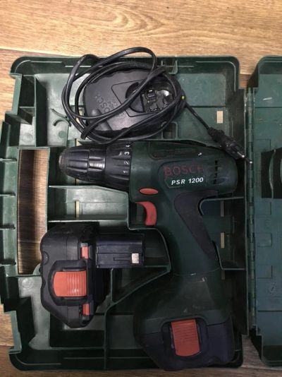 Лот: 10945479. Фото: 1. Дрель-шуруповерт Bosch PSR 1200. Электроинструмент