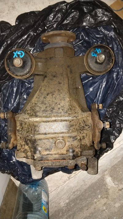 Лот: 24928668. Фото: 1. Редуктор задний Toyota Mark 2... Двигатель и элементы двигателя