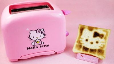 Лот: 4670860. Фото: 1. Тостер "Hello Kitty". Другое (сувениры, подарки)