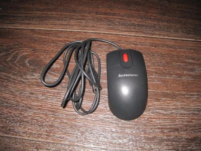 Лот: 3651929. Фото: 1. мышь Lenovo проводная. Клавиатуры и мыши