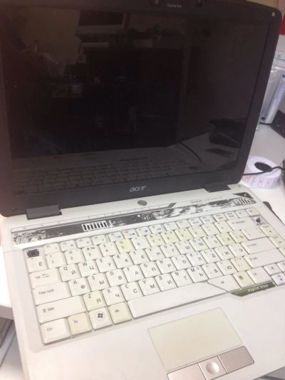 Лот: 4276584. Фото: 1. Неисправный ноутбук Acer Aspire... Ноутбуки