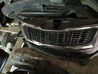 Лот: 5578769. Фото: 1. Kia rio решетка радиатора. Кузов