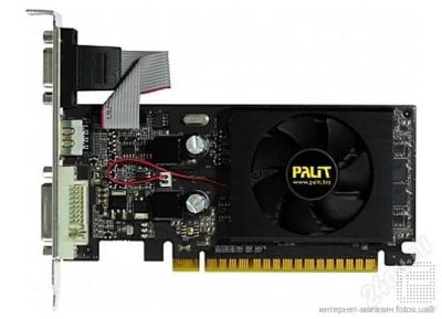 Лот: 1478238. Фото: 1. видеокарта palit pci-e nv gf210... Видеокарты