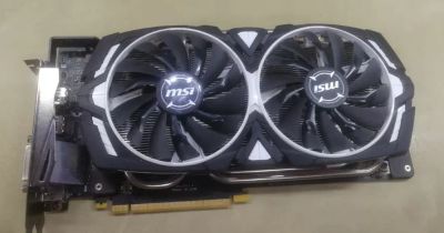Лот: 20993395. Фото: 1. Видеокарта MSI armor 1080ti обмен. Видеокарты