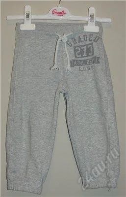 Лот: 1579370. Фото: 1. Штаны *H&M* р-р 12-18 мес. ( до... Брюки, шорты, джинсы