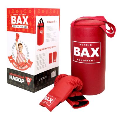 Лот: 9470104. Фото: 1. Набор для бокса BAX Груша+перчатки... Другое (спортивные товары)