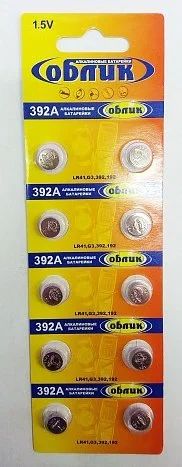 Лот: 11218454. Фото: 1. Батарейка Облик AG4 AG4/LR626... Батарейки, аккумуляторы, элементы питания