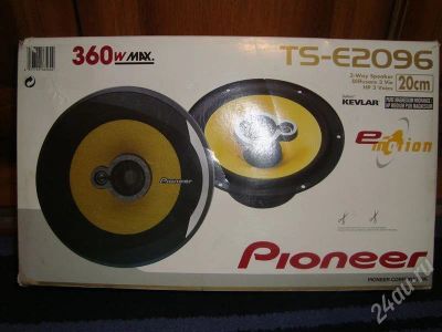 Лот: 253215. Фото: 1. 3х полосная Акустика Pioneer TS-E2096... Акустика автомобильная