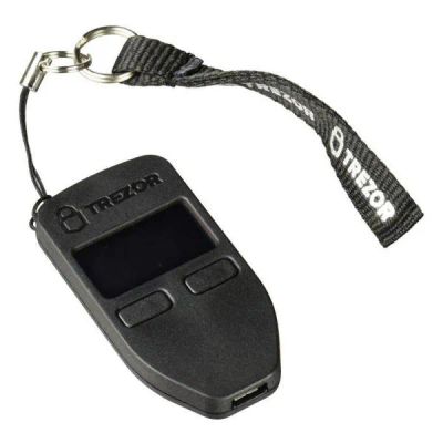 Лот: 25589672. Фото: 1. Аппаратный криптокошелек Trezor... Другое (смартфоны, связь, навигация)