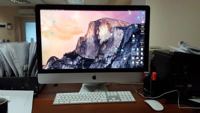 Лот: 6105285. Фото: 1. Моноблок Apple iMac 27" конец... Моноблоки