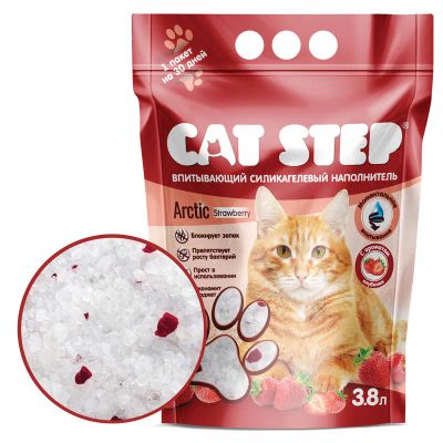Лот: 20334555. Фото: 1. Cat Step Arctic Strawberry (Кэт... Миски, лотки, наполнители