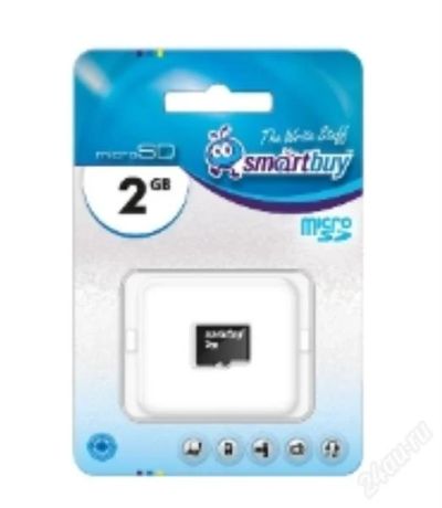 Лот: 1762061. Фото: 1. MicroSD/ SDHC 2 GB Карта памяти... Карты памяти