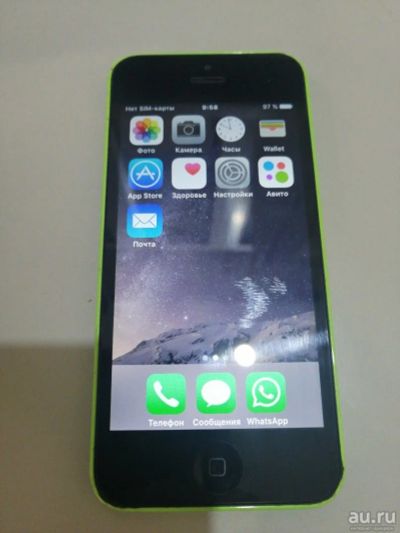 Лот: 16667386. Фото: 1. Смартфон iPhone 5C (0209-09). Смартфоны