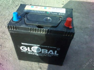 Лот: 1814087. Фото: 1. продам аккумулятор GLOBAL. Аккумуляторы