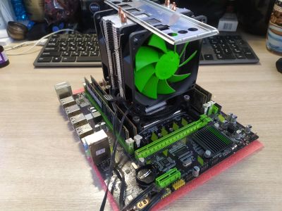 Лот: 21378051. Фото: 1. Xeon E5 2620+Huanan X79+16gb+cooler. Системы охлаждения