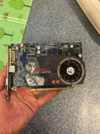 Лот: 20110412. Фото: 1. Видеокарта PCI-E Radeon HD4650... Видеокарты