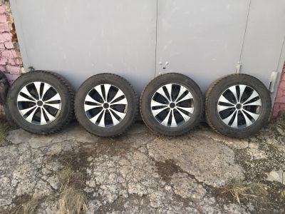 Лот: 16814563. Фото: 1. Зимние колёса Ford, Volvo. Шины на дисках