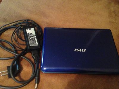Лот: 5054308. Фото: 1. нетбук MSI U100 с оригинальным... Ноутбуки