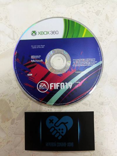 Лот: 19822182. Фото: 1. Fifa 19 без кейса. Лицензионный... Игры для консолей