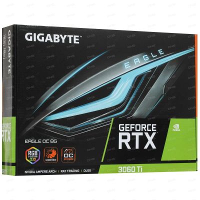 Лот: 17988416. Фото: 1. Gigabyte GeForce Rtx 3060 Ti Eagle... Видеокарты