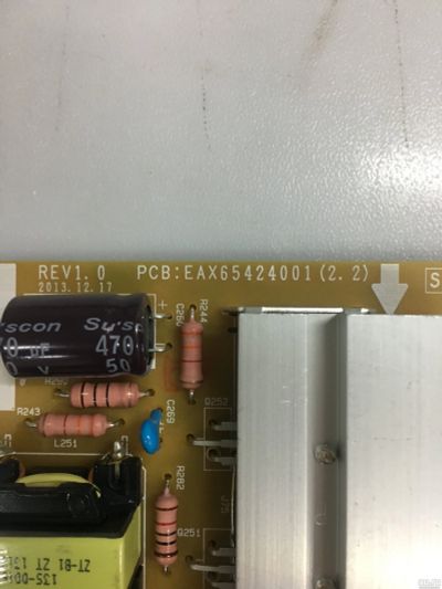 Лот: 15314838. Фото: 1. Блок питания lgp4750-14LPB , EAX6542400... Печатные платы