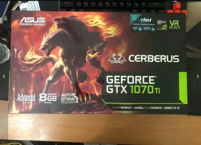 Лот: 19015575. Фото: 1. GTX 1070TI Cerberus 8GB. Видеокарты