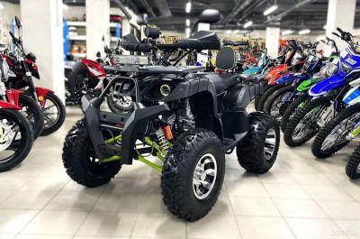 Лот: 23565549. Фото: 1. Квадроцикл на цепи Grizzly 250... Снегоходы, квадроциклы
