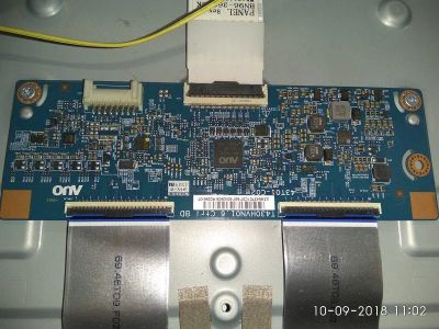 Лот: 12192902. Фото: 1. t-con T430HVN01.6 CTRL BD 43T01-C02... Запчасти для телевизоров, видеотехники, аудиотехники