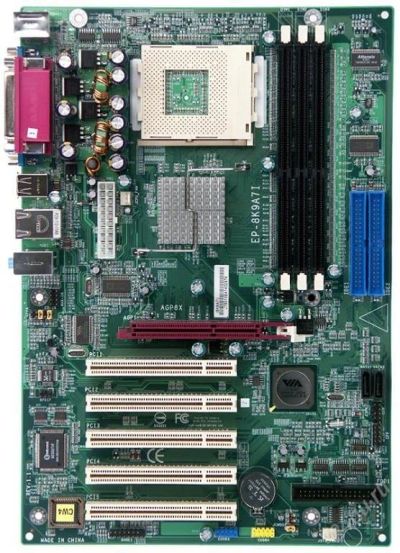 Лот: 60155. Фото: 1. Материнская плата Epox EP-8K9A7I... Красноярск