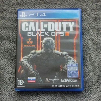 Лот: 15593387. Фото: 1. call of duty black ops 3 ps4. Игры для консолей