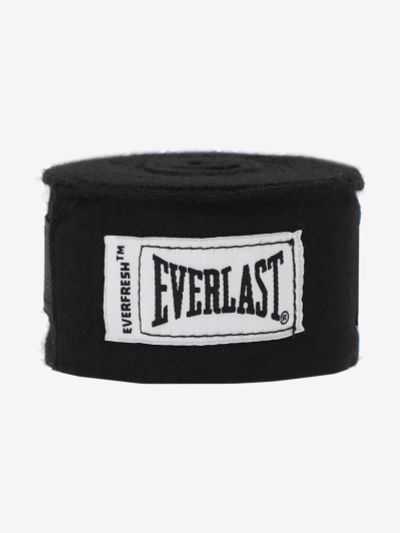 Лот: 25680434. Фото: 1. Бинт Everlast 4,5 м, Черный. Другое (спортивная одежда)