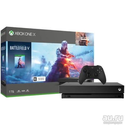 Лот: 13565665. Фото: 1. Игровая консоль Xbox One Microsoft... Игровые приставки, консоли