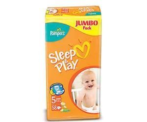 Лот: 3383976. Фото: 1. Подгузник Pampers Sleep&play размер... Детская гигиена