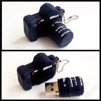 Лот: 2757994. Фото: 1. Флешка фотографа "Фотик" на 16... USB-флеш карты