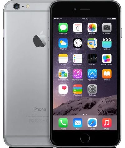 Лот: 5714721. Фото: 1. Iphone 6 Plus Space Gray на 64... Смартфоны