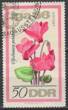 Лот: 21521143. Фото: 1. 1966. ГДР. Цветы - Международная... Марки