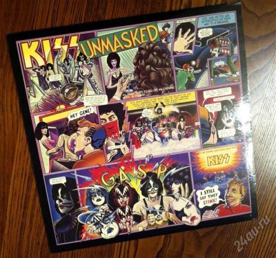 Лот: 2000743. Фото: 1. KISS "Unmasked" LP Casablanca... Аудиозаписи
