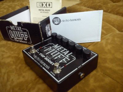 Лот: 4106939. Фото: 1. Metal muff electro-harmonix гитарный... Гитарные эффекты и комбоусилители