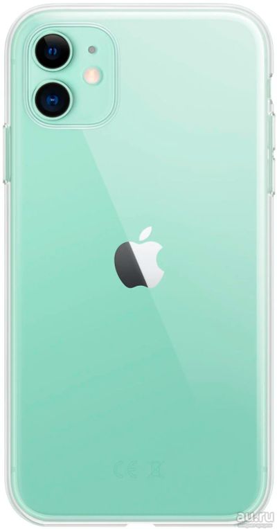 Лот: 15885486. Фото: 1. Чехол iPhone 11 Силикон 2.0mm... Чехлы, бамперы