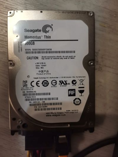 Лот: 21179172. Фото: 1. Жесткий диск 500 гб. Жёсткие диски (HDD)
