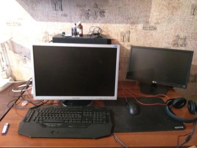 Лот: 8511305. Фото: 1. Игровой компьютер /22" монитор... Компьютеры в сборе