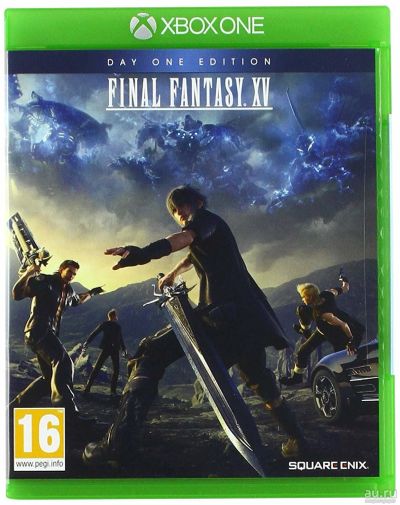 Лот: 13796894. Фото: 1. Final fantasy XV Day One edition... Игры для консолей