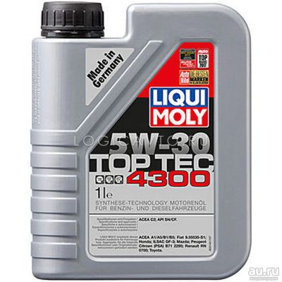 Лот: 12307973. Фото: 1. Liqui Moly Top Tec 4300, 5W- 30... Масла, жидкости