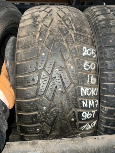 Лот: 24992783. Фото: 1. (1шт)205-60-16 Nokian Nordman... Шины